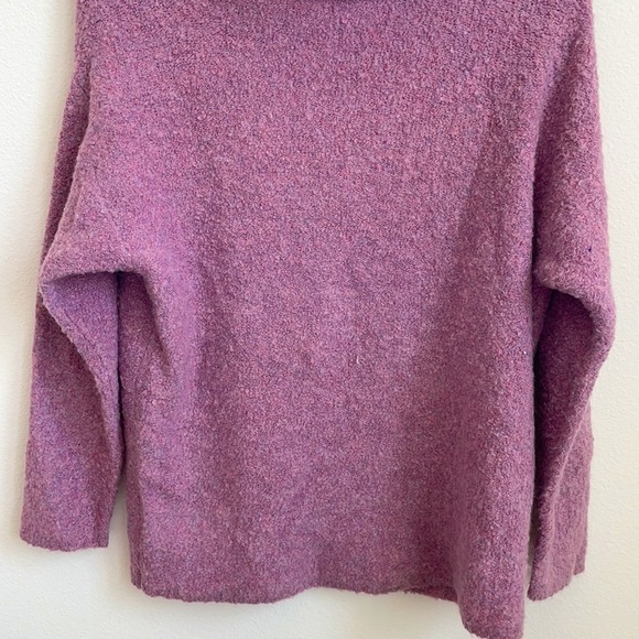 Catherine Malandrino lilac turtleneck wool sweater - Picture 2 of 4